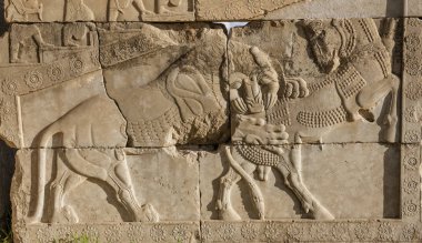 Persepolis'te Baz-Rölyef Oymalar