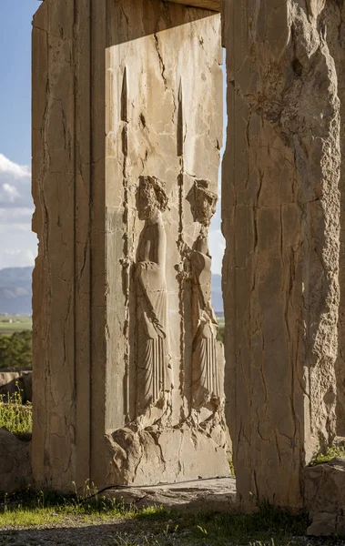 Persepolis'te Baz-Rölyef Oymalar — Stok fotoğraf