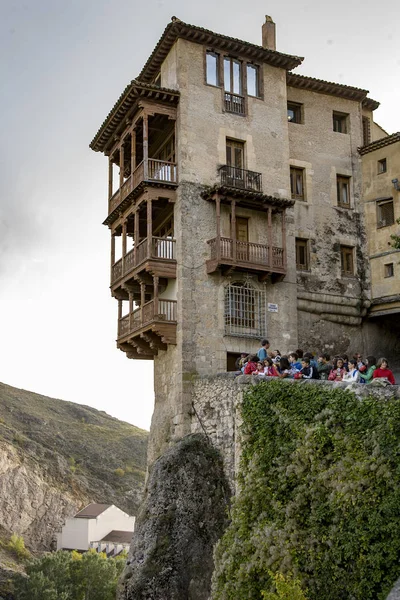 Casa Colgadas en Cuenca, España — Foto de Stock