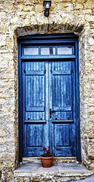 Doors of Turkey homes — Stock Photo, Image