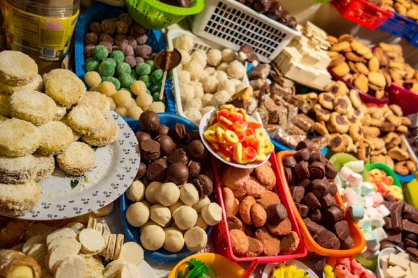 Traditional sweets at Corpus Christi celebration — Stock Photo, Image