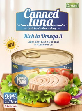 Konserve ton balığı reklamları