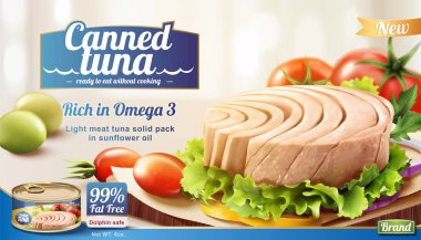 Konserve ton balığı reklamları