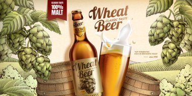 Buğday bira reklamları