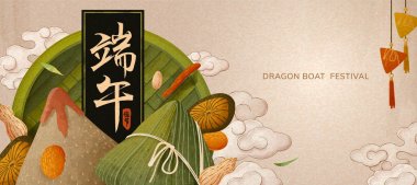 Lezzetli pirinç köfte afiş