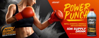 Iyon temini içecek reklamları