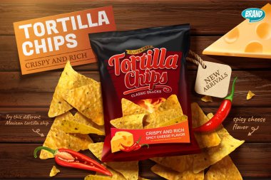 Reklamlar tortilla cips