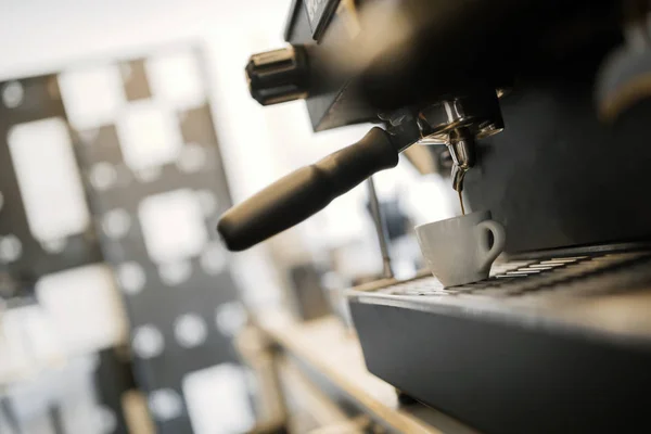 Máquina Café Profesional Utilizada Industria Del Café Por Baristas — Foto de Stock