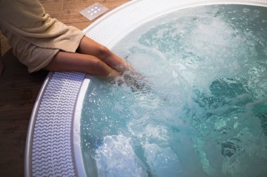 Sağlık spa resort modern Jakuzi banyo