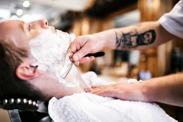 Волосся Борода Вуса Лікування Перукарні — стокове фото