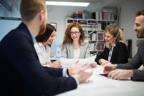 Business Colleagues Conference Meeting Room Presentation — Stock Photo, Image