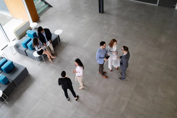 Gruppo Architetti Uomini Affari Che Lavorano Insieme Fanno Brainstorming — Foto Stock