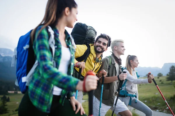 Begrip Van Levensstijl Van Rugzak Van Ervaring Van Het Bestemming — Stockfoto