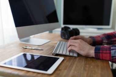 Yakın çekim resmi araçlar ile profesyonel tasarımı ev ofis