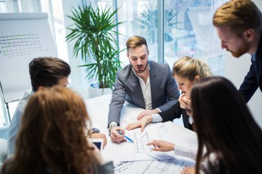 Genç Mimarlar iş toplantı çalışma grubu