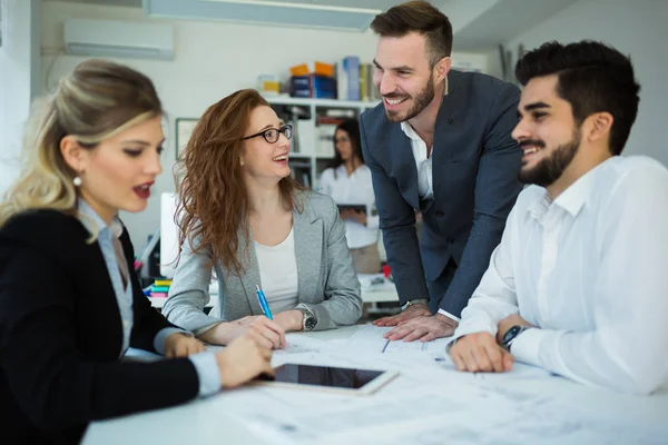 Zakelijke Collega Vergaderzaal Tijdens Presentatie — Stockfoto