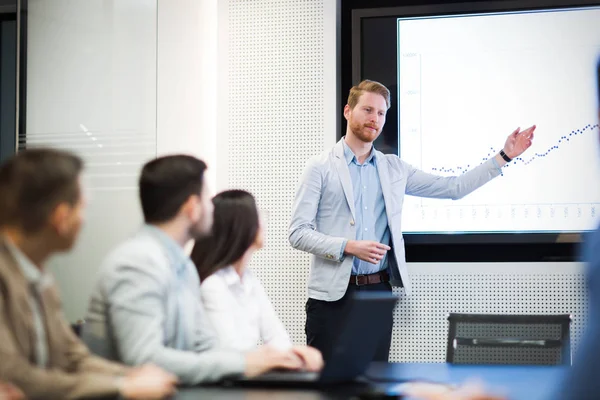 Picture of business meeting in conference room — Stock Photo, Image