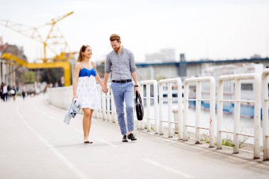 Vaktinizi çift birlikte açık havada geçirdi