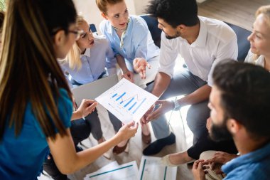 Başlangıç Çeşitliliği Takım Çalışması Beyin Fırtınası İş Toplantısı Kavramı