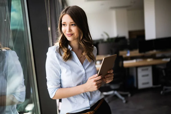 Ceo Owner Leader Company Staff Member Portrait Possibly Finance Accountant — Stock Photo, Image