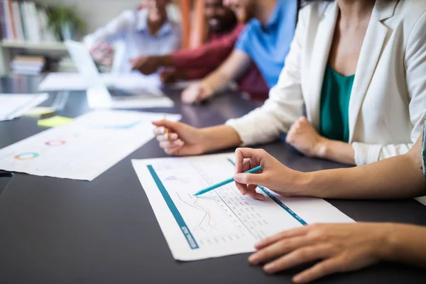 Business People Meeting Good Teamwork Office Teamwork Successful Meeting Workplace — Stock Photo, Image