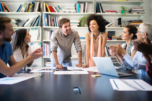 Business People Meeting Conferentie Teamwork Discussie Corporate Concept — Stockfoto