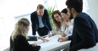 Genç Mimarlar iş toplantı çalışma grubu