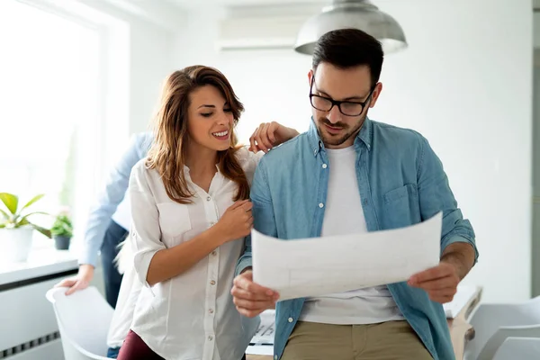 Startup Diversity Teamwork Fun Brainstorming Meeting People Concepto Negocio — Foto de Stock