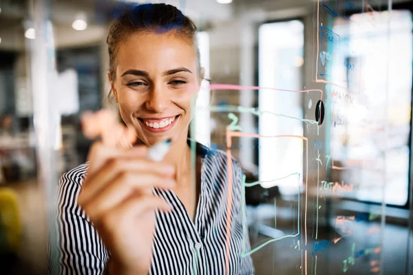 Business Office Technologie Software Programmeren Mensen Concept — Stockfoto