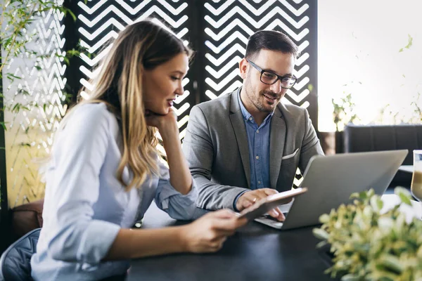 Programmer Working Software Developing Company Office — Stock Photo, Image