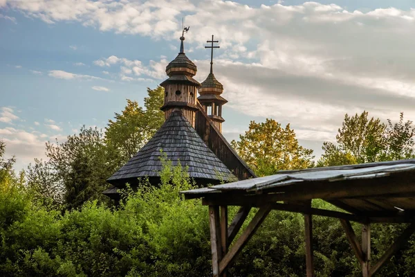 Old Wooden Church Village Poland Europe — Stock Photo, Image