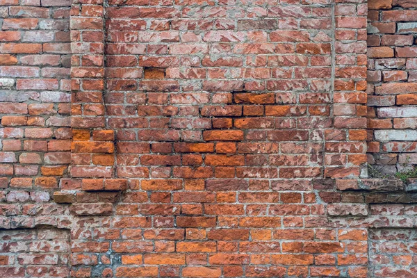 İçin arka plan doku duvar eski tuğla.