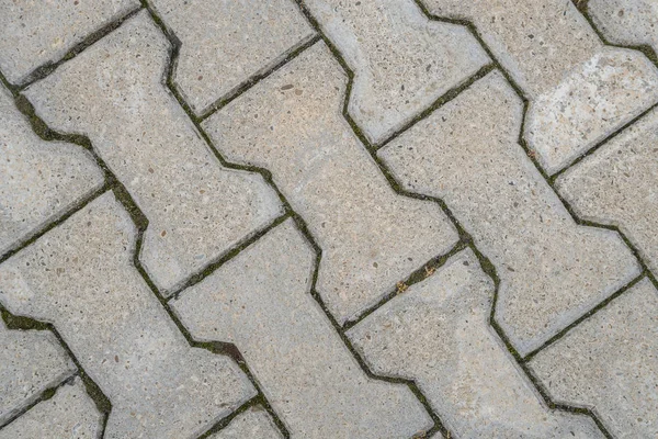 Stone Pavement Texture Abstract Background Old Cobblestone Pavement — Stock Photo, Image