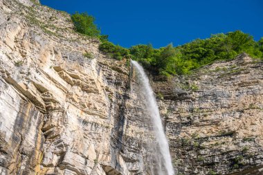 Kinchkha şelale yakınındaki Okatse Kanyon,: Imereti, Georgia.