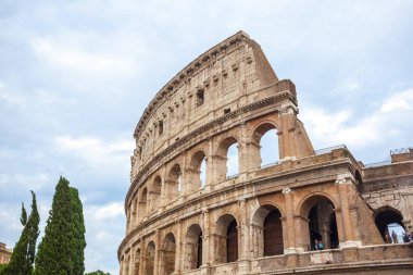 Roma, İtalya - 22.06.2018: Roma, İtalya, Colosseum. Roma Colosseum ana seyahat konumlar biridir.