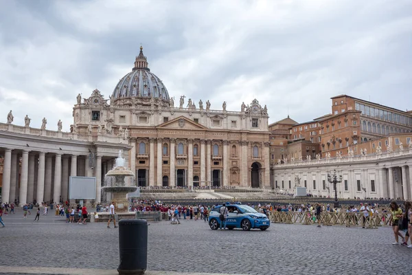 Róma Vatikán Olaszország 2018 Szent Péter Bazilika Szent Péter Téren — Stock Fotó