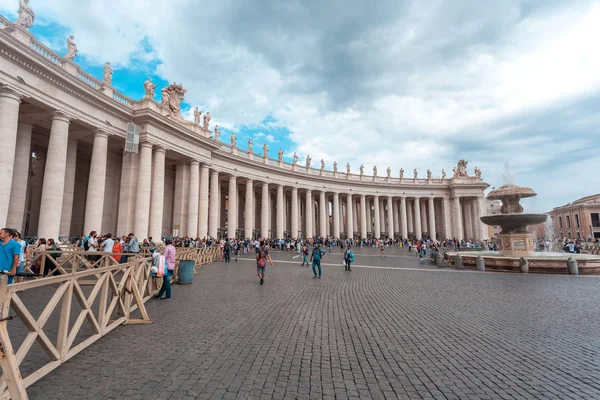 Rome Talya 2018 Peter Cathedral Peter Meydanı Vatikan — Stok fotoğraf