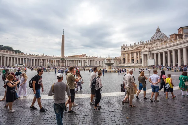 Rome Talya 2018 Peter Cathedral Peter Meydanı Vatikan — Stok fotoğraf