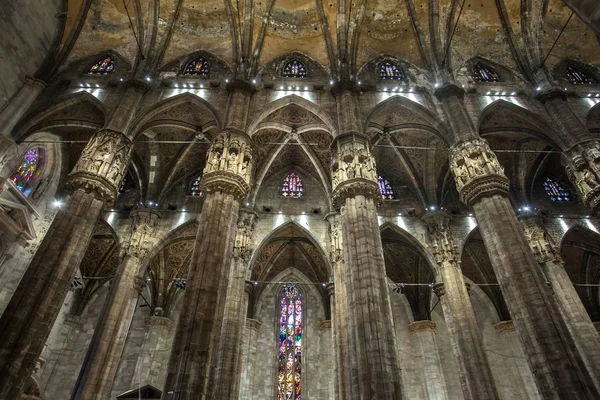 Mailand Italien 2018 Innenraum Des Mailänder Doms Mailand Italien Metropolitankathedrale — Stockfoto