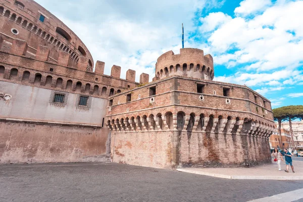 ローマでローマ イタリア 2018 聖天使城 — ストック写真