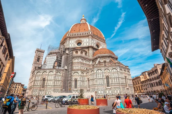 佛罗伦萨 意大利 2018 对佛罗伦萨大教堂的看法 — 图库照片
