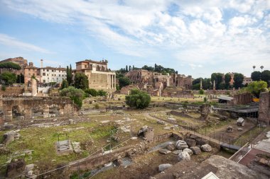 Harabeleri antik Roma ' nın kalıntıları antik mimari, Roma, İtalya.