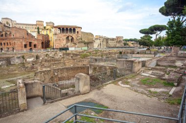 Harabeleri antik Roma ' nın kalıntıları antik mimari, Roma, İtalya.