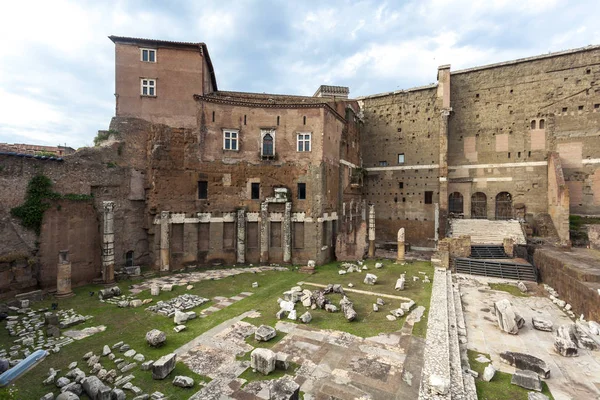 Roman forum. Imperial forum of Emperor Augustus. Rome, Italy.