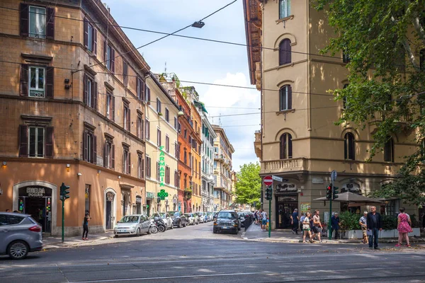 Rom Italien 2018 Alte Straße Rom Italien Architektur Und Wahrzeichen — Stockfoto