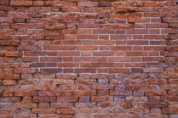 Fondo Ladrillo Rojo Pared Patrón Textura — Foto de Stock