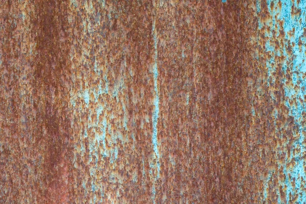 Abstrato Corroído Colorido Metal Enferrujado Fundo Textura Metal Enferrujado — Fotografia de Stock