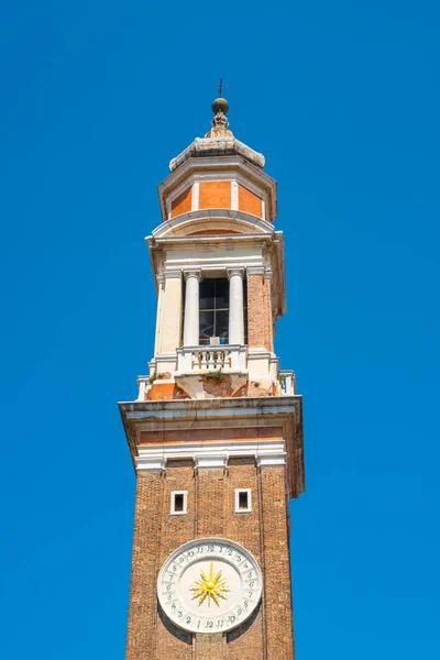 Der Glockenturm Der Chiesa Dei Santi Apostoli Venedig Italien — Stockfoto