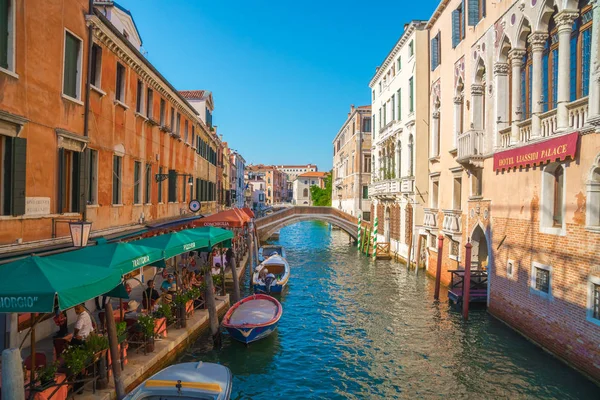 Venise Italie 2018 Vue Grand Canal Canal Grande Avec Les — Photo