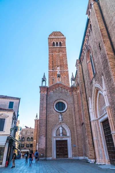 Benátky Itálie 2018 Cathedral Santa Maria Gloriosa Dei Frari Benátkách — Stock fotografie